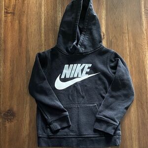 Nike Kids Black and White Logo Hoodie